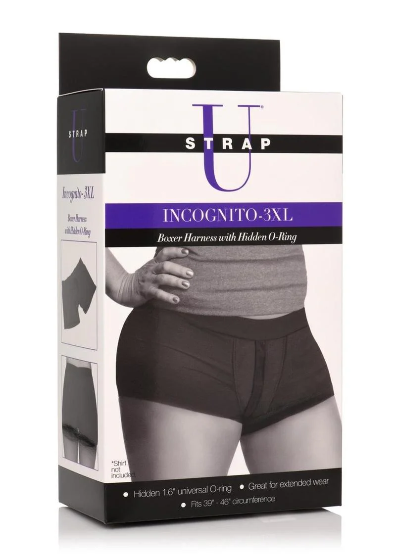 Strap U Incognito Boxer Harness with Hidden O-Ring - Image 11