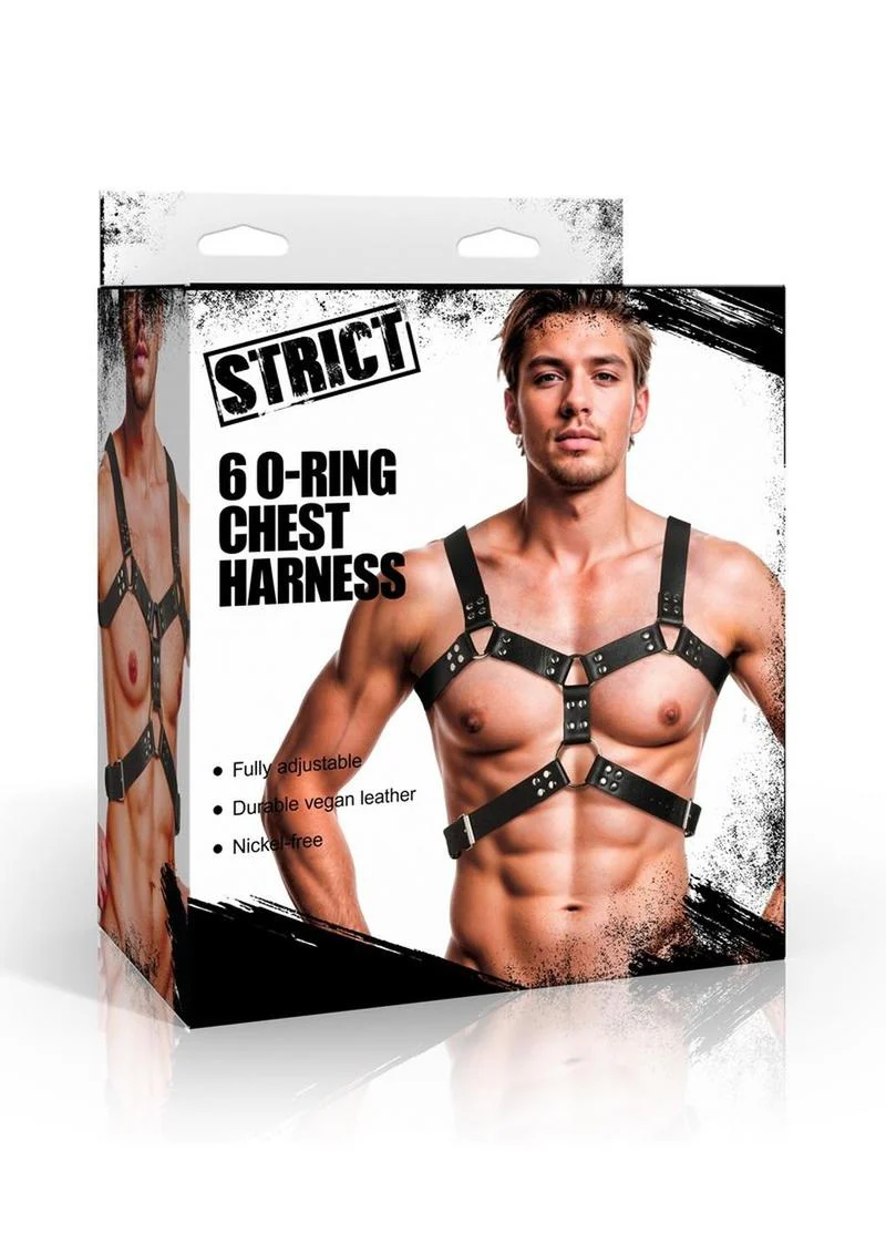Strict 6 O-Ring Chest Harness - Image 2