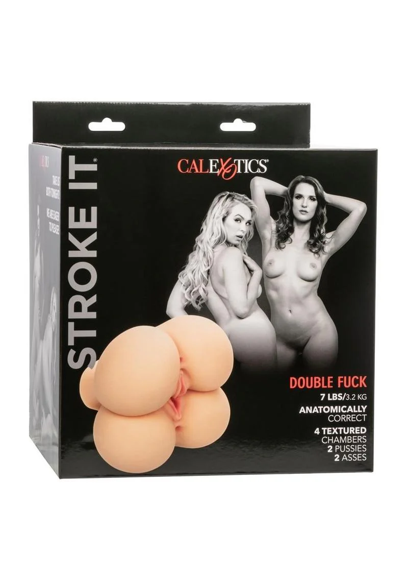 Stroke It Double Fuck - Pussy and Ass - Image 2