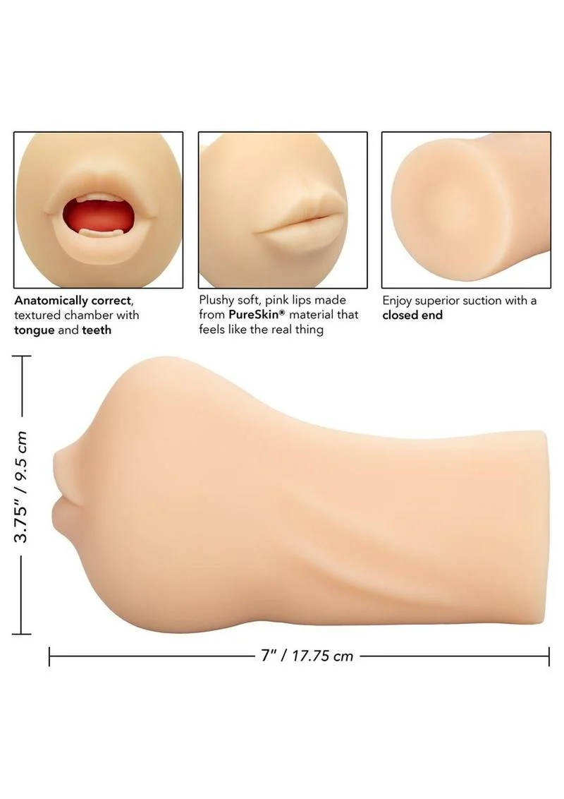 Stroke It Realistic Stroker - Mouth - Image 5