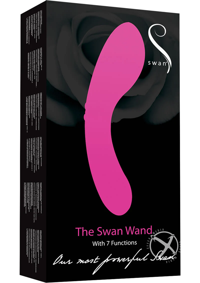 Swan The Swan Wand Silicone Rechargeable Massager - Image 3