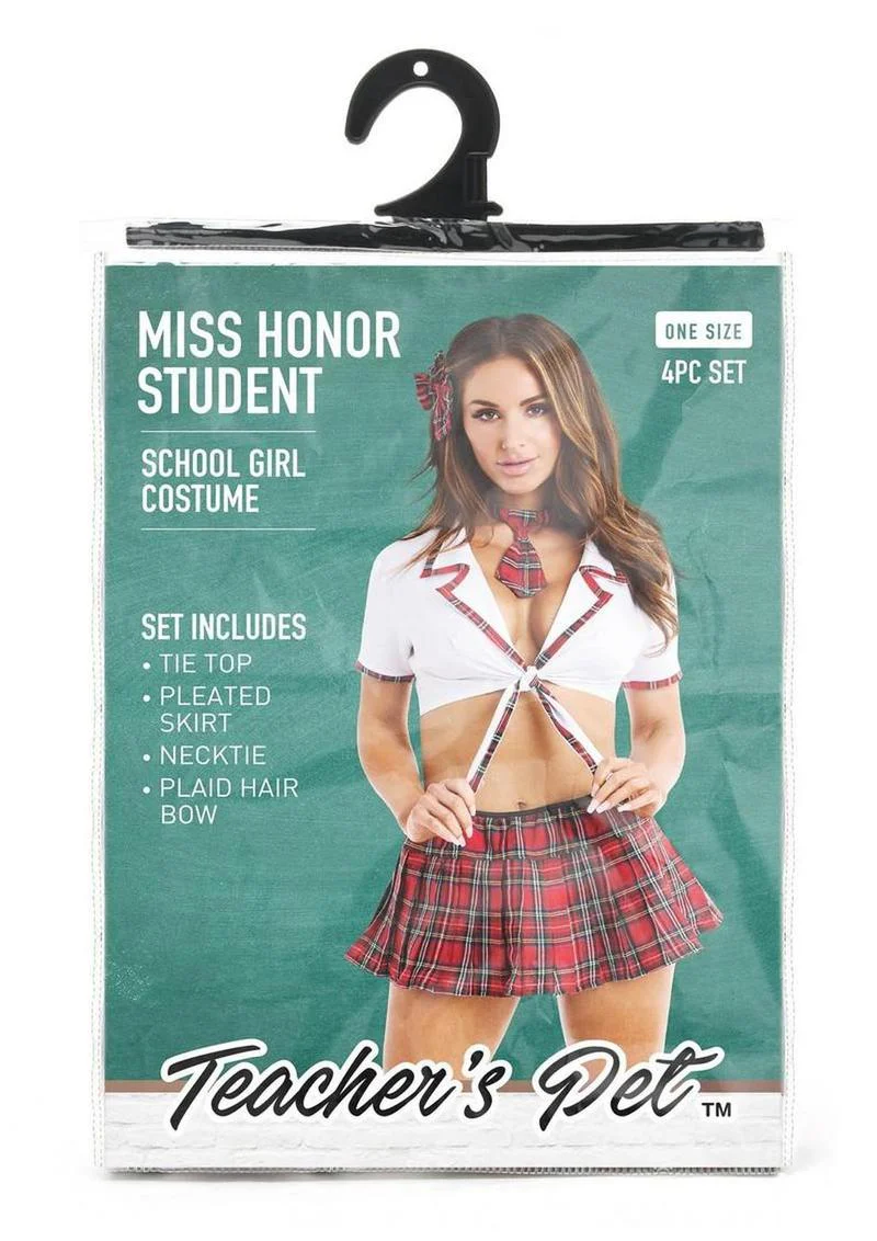 Teacher's Pet Ms. Honor Student Schoolgirl Costume - Image 2