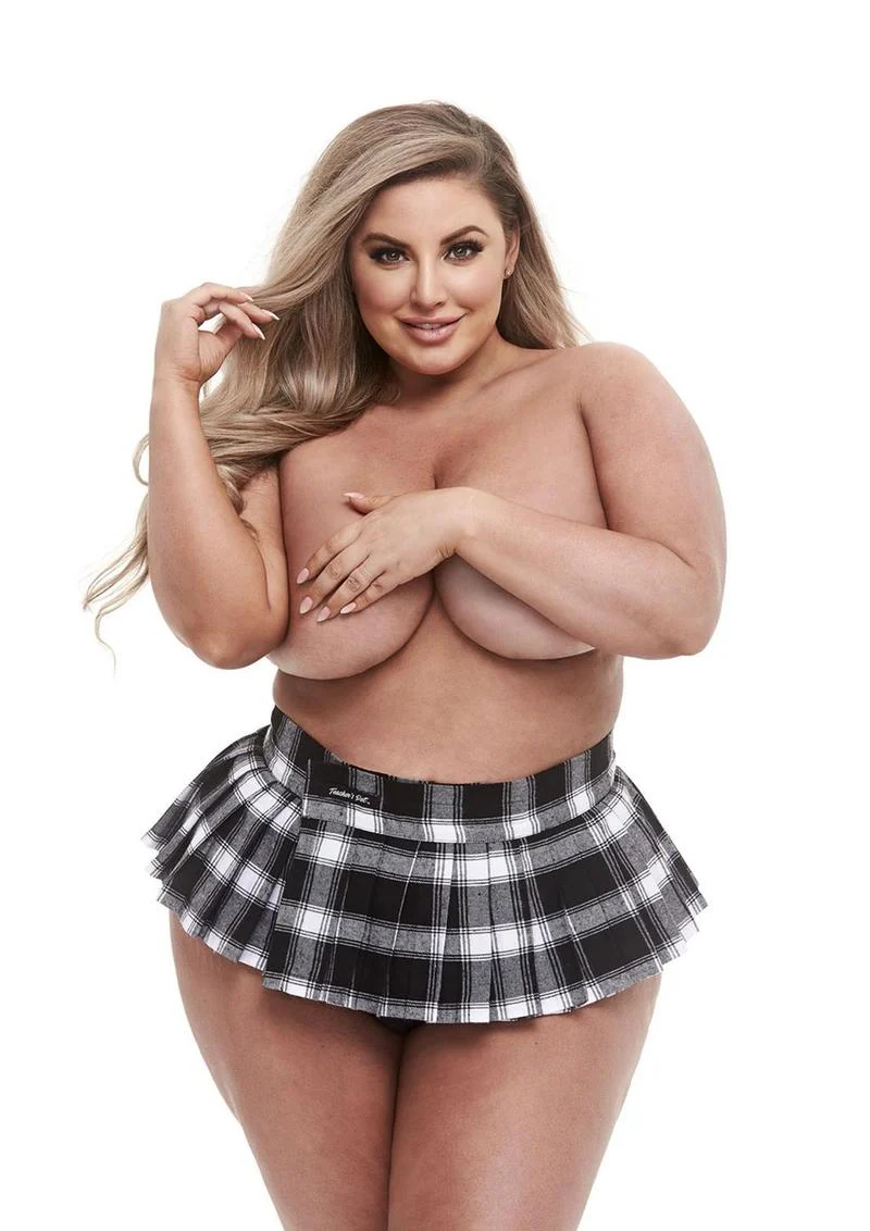 Teacher's Pet Standard Schoolgirl Plaid Skirt - Image 6