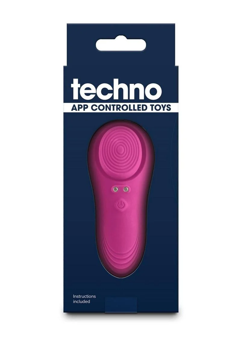 Techno Lucy Rechargeable Silicone App Compatible Panty Vibe - Image 2