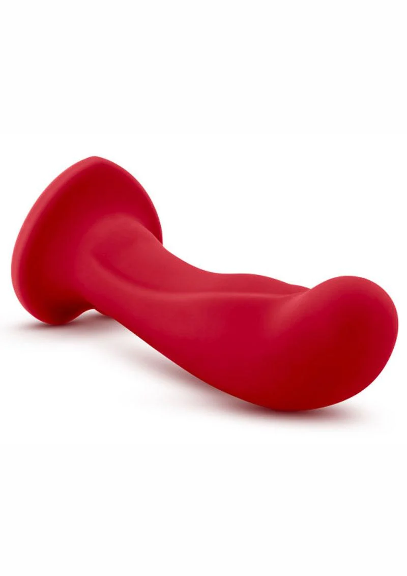 Temptasia Jezebel Silicone Dildo 6in - Crimson - Image 4