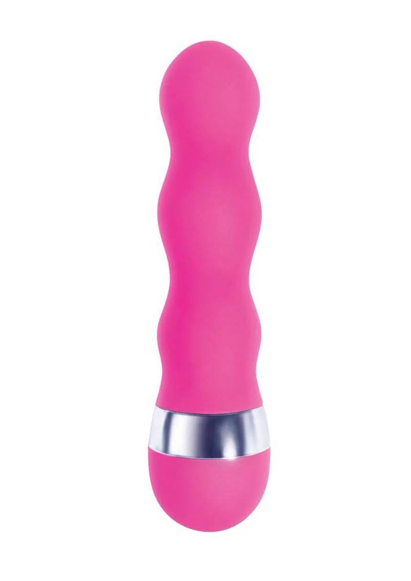 The 9's - Pinkies, Curvy Silicone Mini Vibrator - Image 2