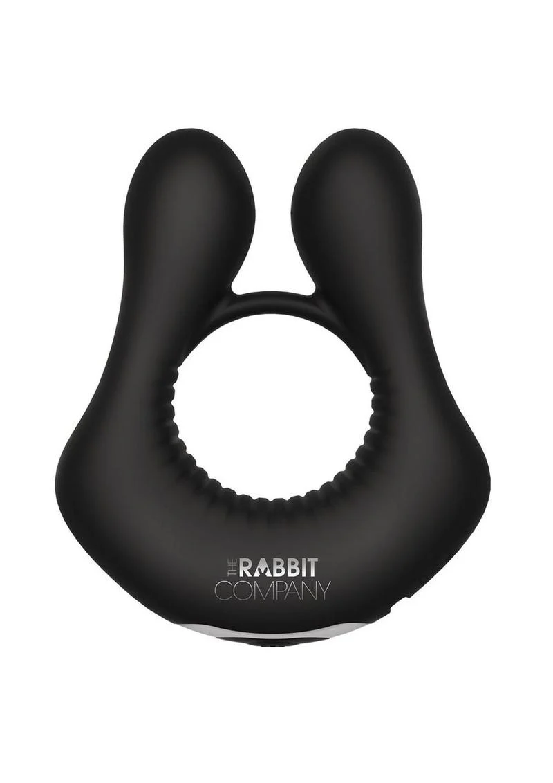 The Deluxe Rabbit Ring Rechargeable Silicone Couples Ring - Image 4