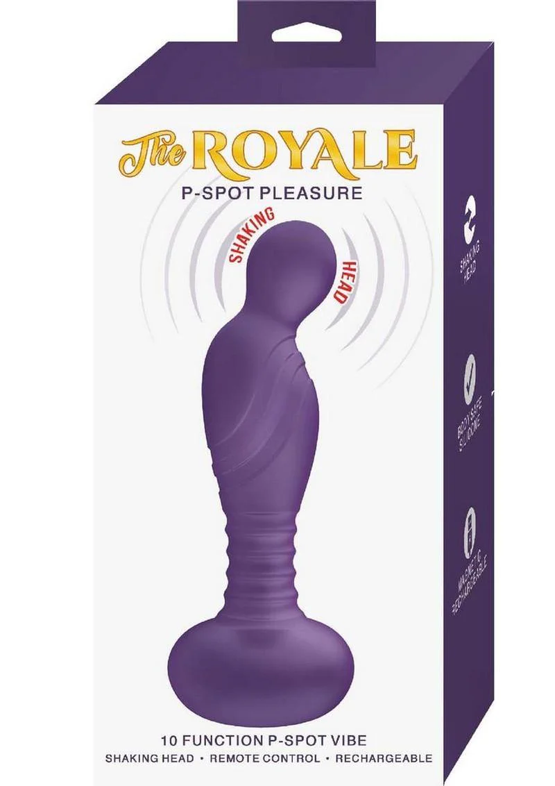 The Royal P-Spot Pleasure Rechargeable Silicone Prostate Stimulator - Image 2