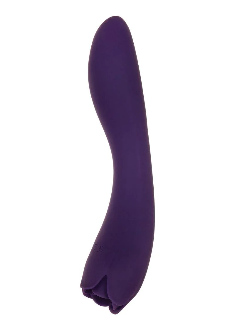 Thorny Rose Rechargeable Silicone Dual-End Vibrator - Image 2
