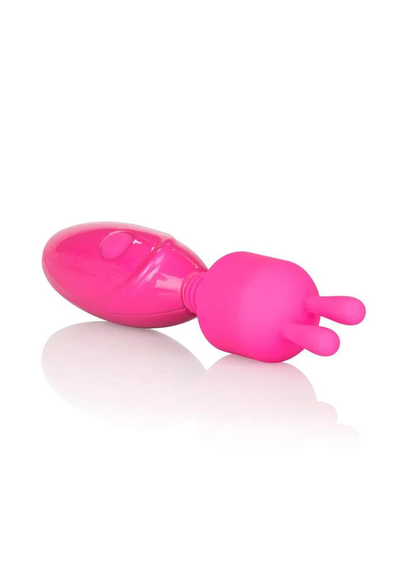 Tiny Teasers Bunny USB Rechargeable Mini Vibrator Silicone Rabbit Head Waterproof - Image 4