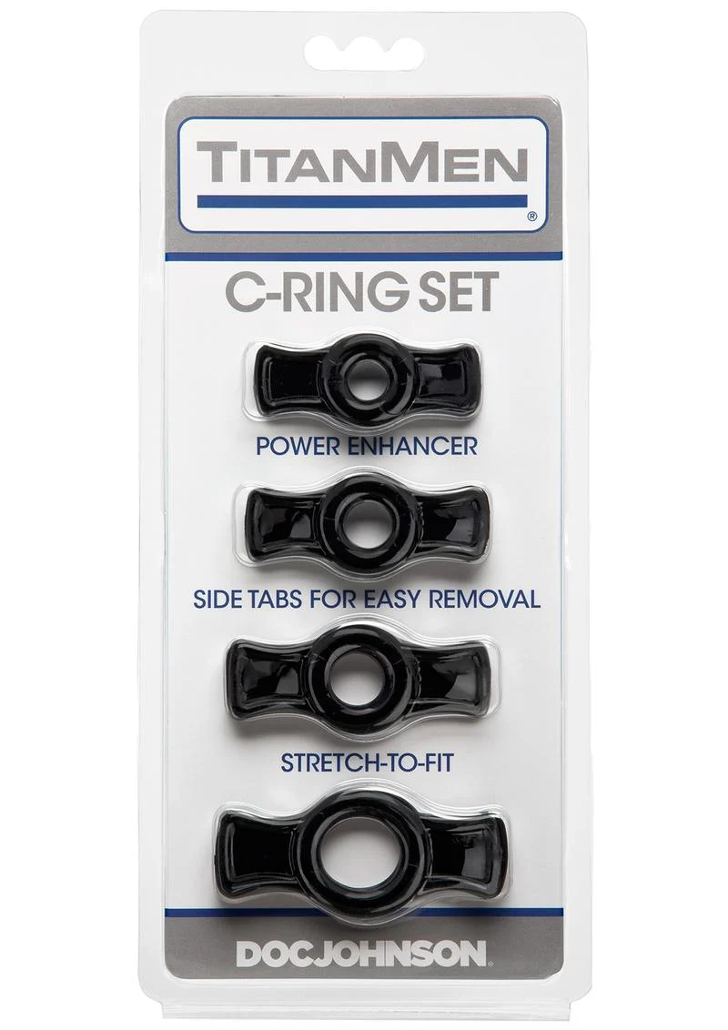Titanmen Stretch-To-Fit Cock Rings - Image 2