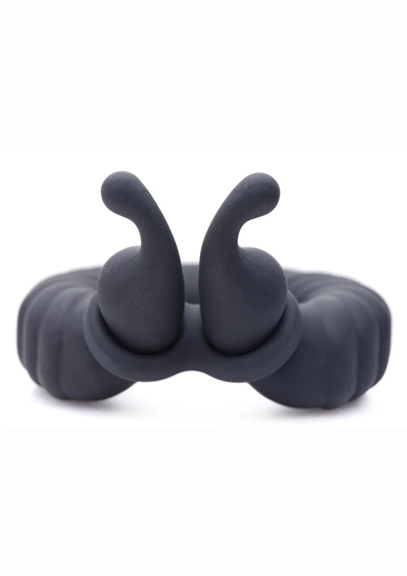 Trinity Men 10x Cock Cobra Dual Stimulating Rechargeable Silicone Cock Ring - Image 4