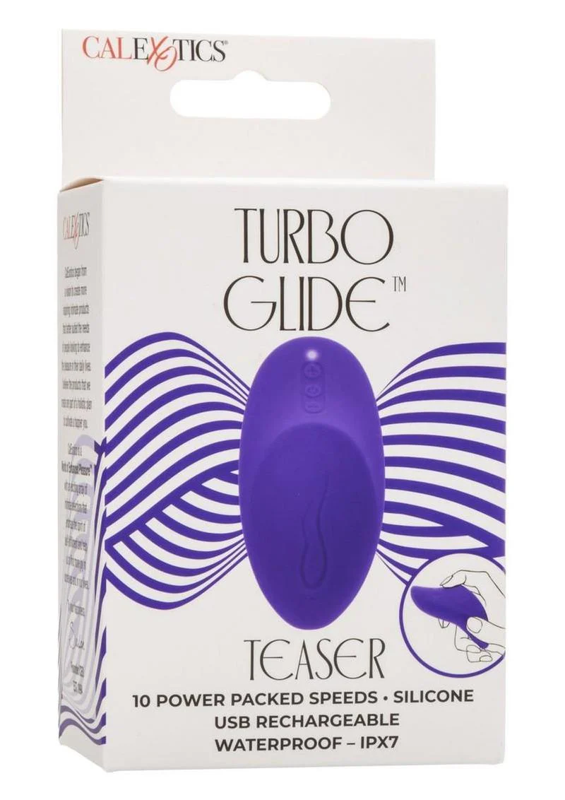Turbo Glide Teaser Rechargeable Silicone Massager - Image 2