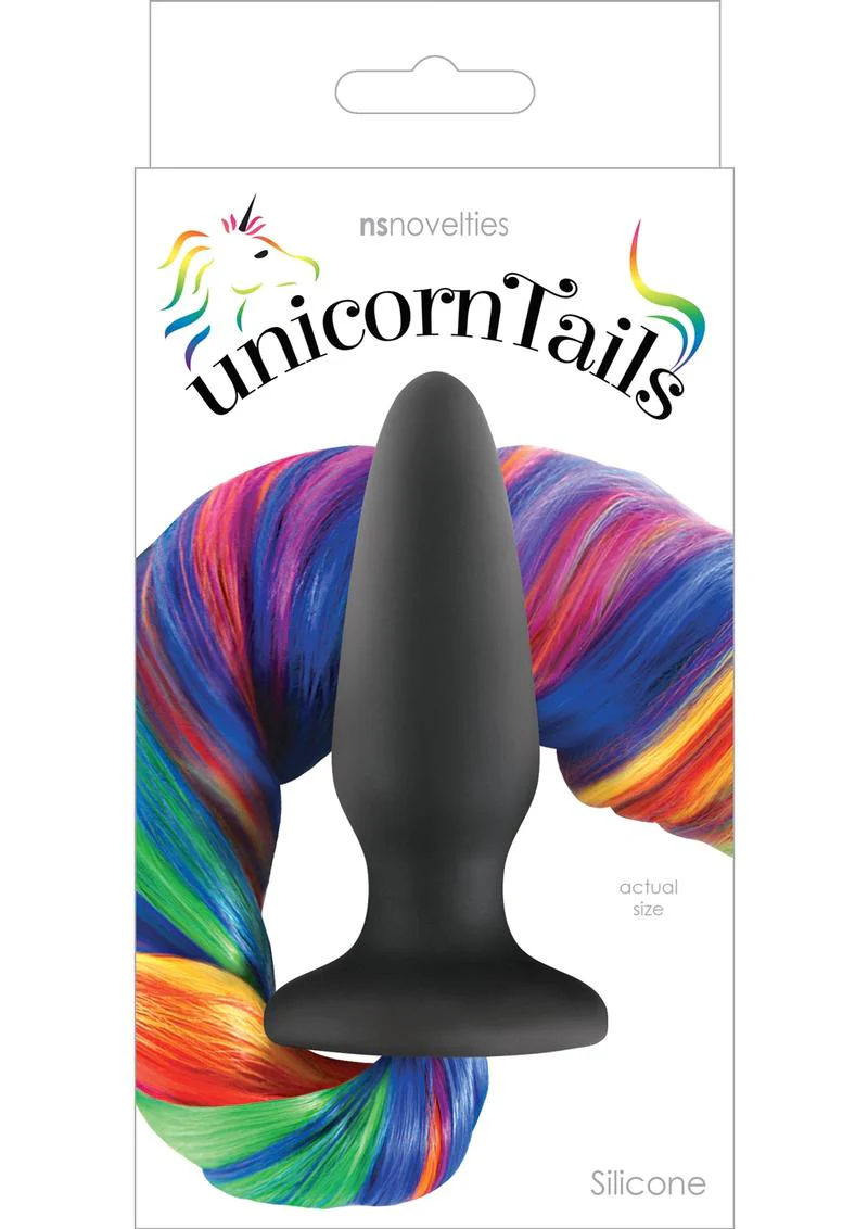 Unicorn Tails Silicone Anal Plug - Image 3