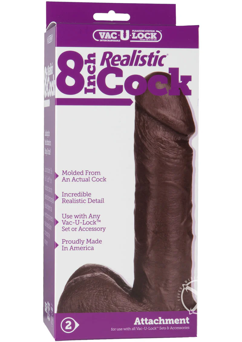 Vac-U-Lock Realistic Dildo - Image 13