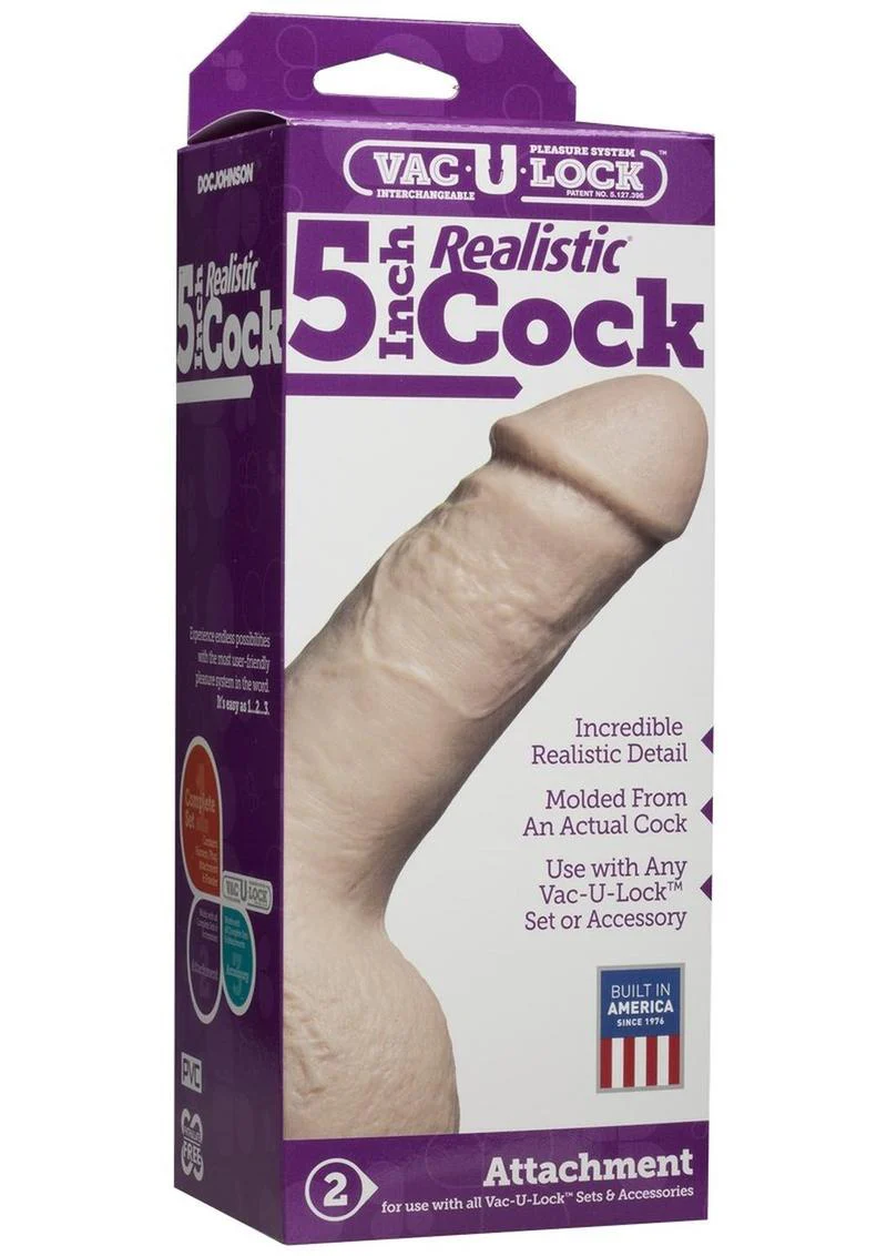 Vac-U-Lock Realistic Dildo - Image 3