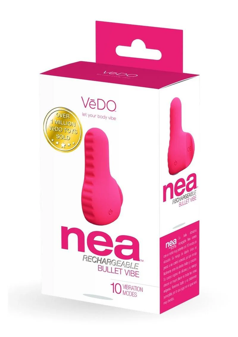 Vedo Nea Rechargeable Silicone Bullet Vibrator - Foxy - Image 2
