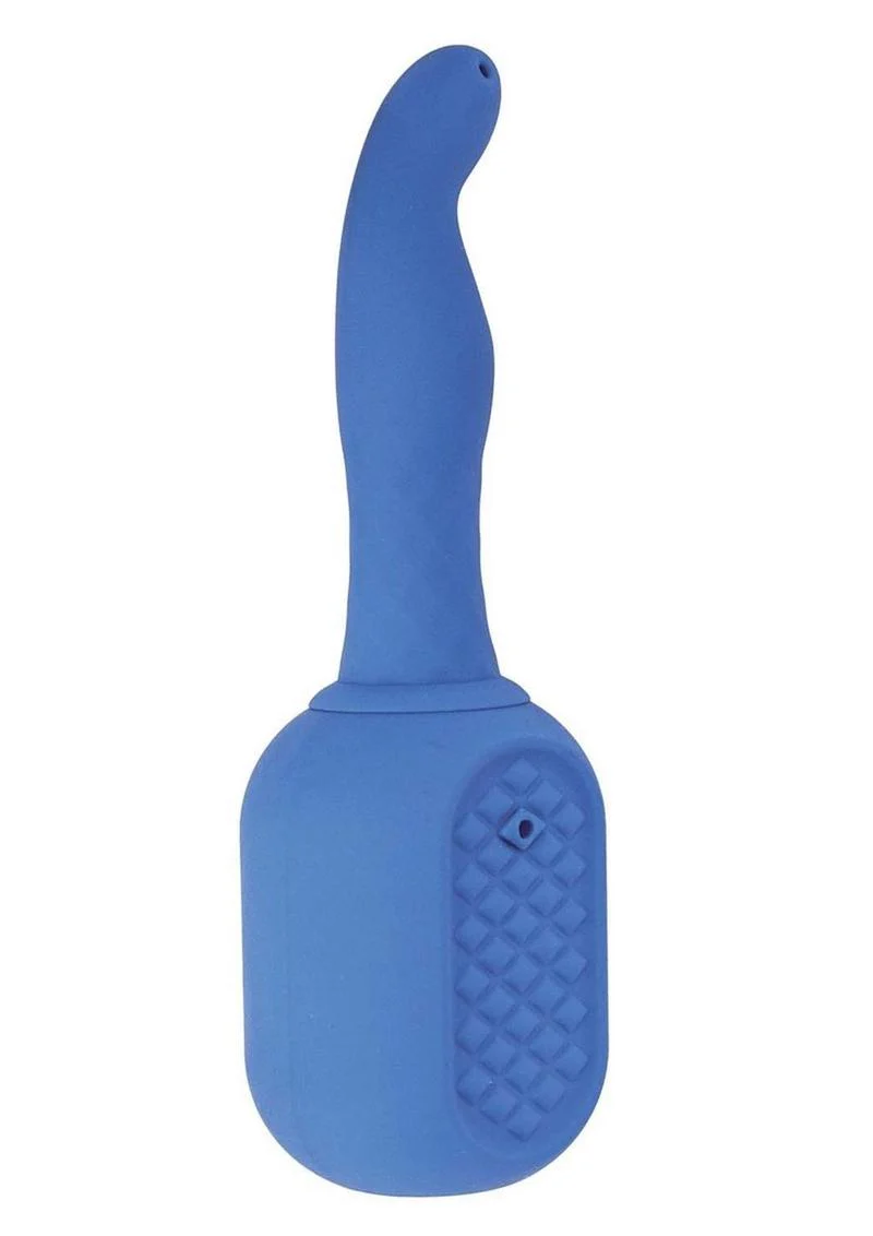 Vibrating Douche Rechargeable Silicone Anal Douche - Image 5