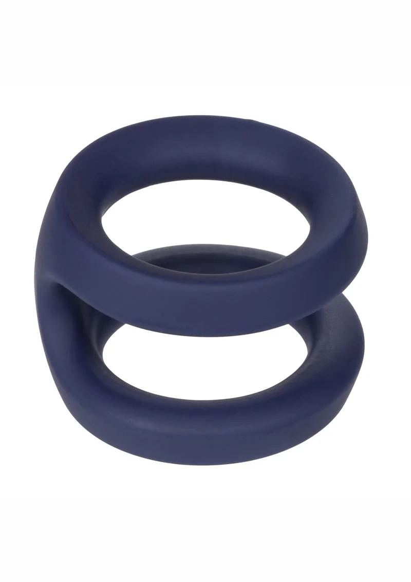 Viceroy Dual Ring Silicone Cock Ring - Image 2