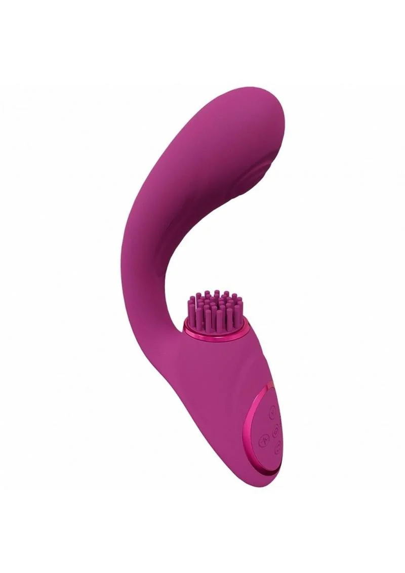 Vive Gen Rechargeable Silicone Triple Motor G-Spot Vibrator with Pulse Wave - Image 5