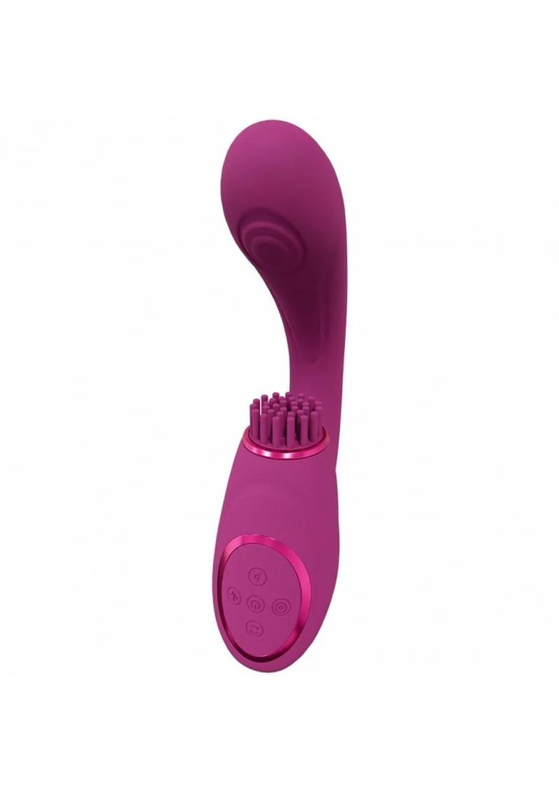 Vive Gen Rechargeable Silicone Triple Motor G-Spot Vibrator with Pulse Wave - Image 7