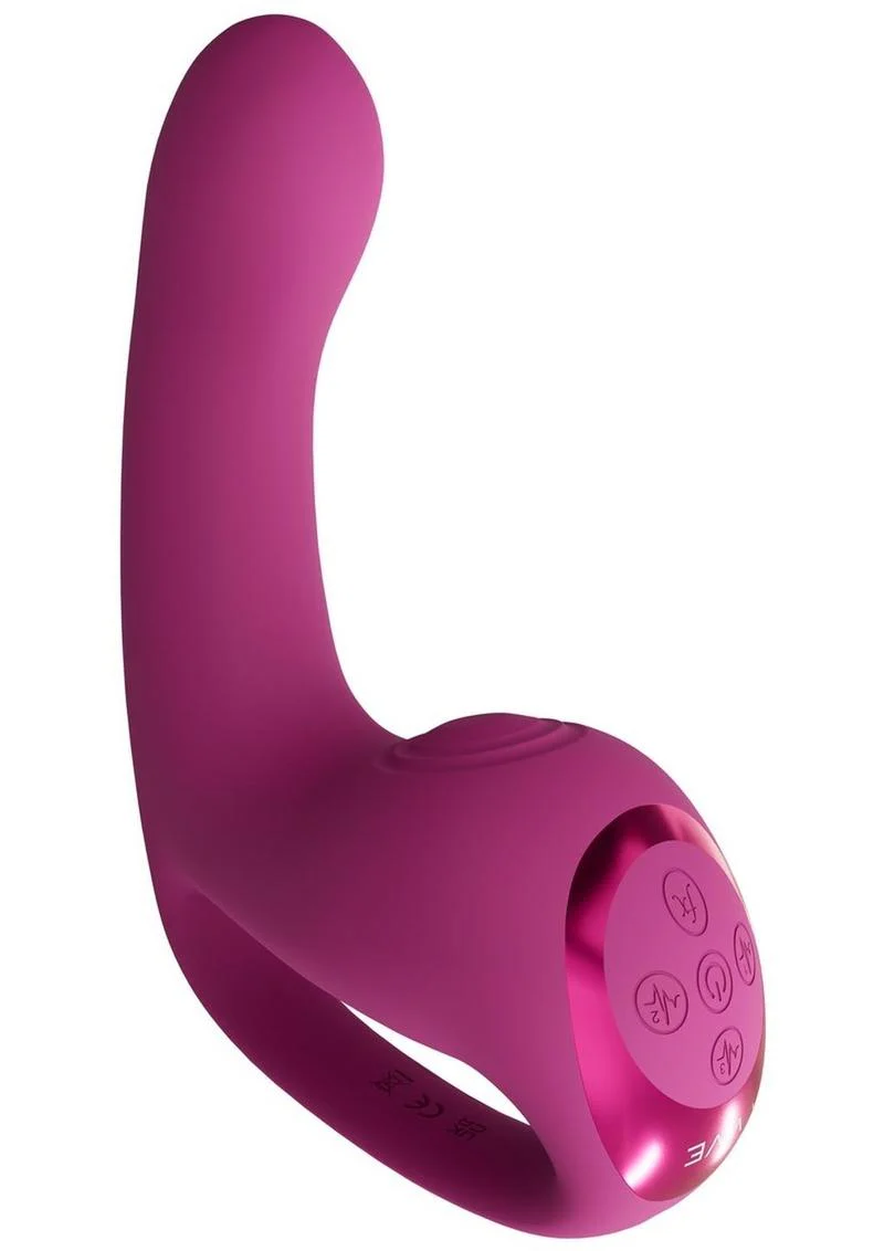 Vive Riko Rechargeable Silicone Triple Motor Thumper with Finger Motion Vibrator - Image 5