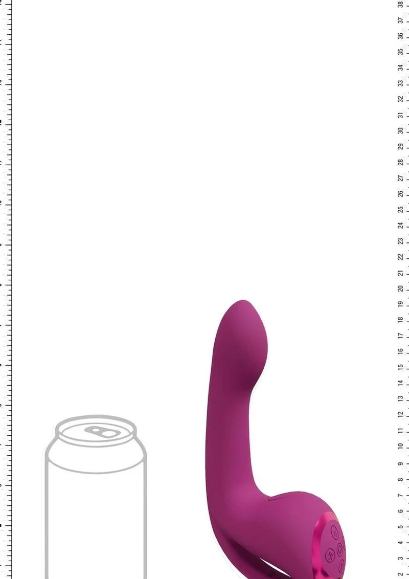 Vive Riko Rechargeable Silicone Triple Motor Thumper with Finger Motion Vibrator - Image 6