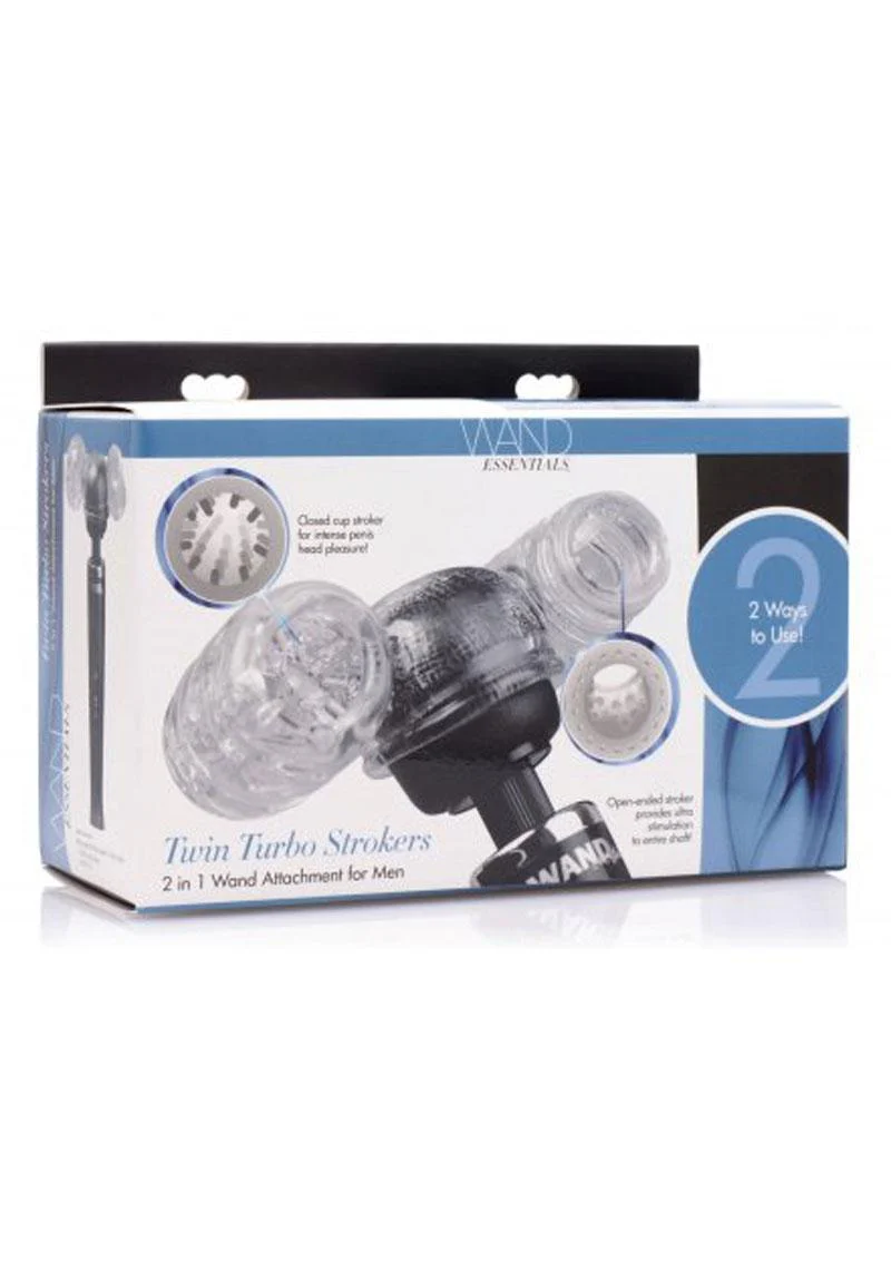 Wand Essentials Twin Turbo Strokers Attachment - Image 2