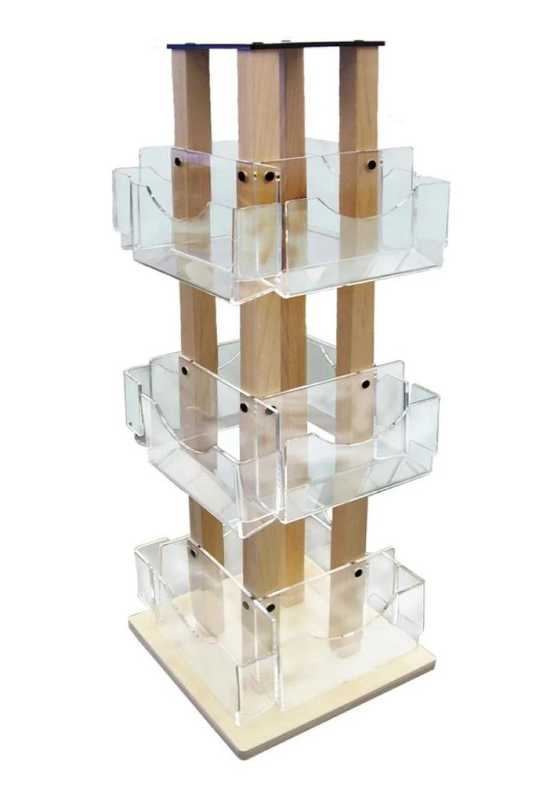 Warm Human 12 Card Unit Table Top Spinner