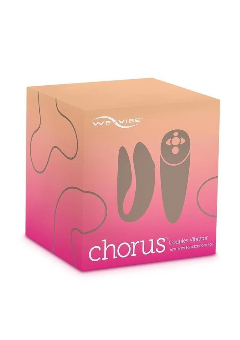 We-Vibe Chorus Rechargeable Couples Vibrator with Squeeze Remote Control - Cosmic - Image 2