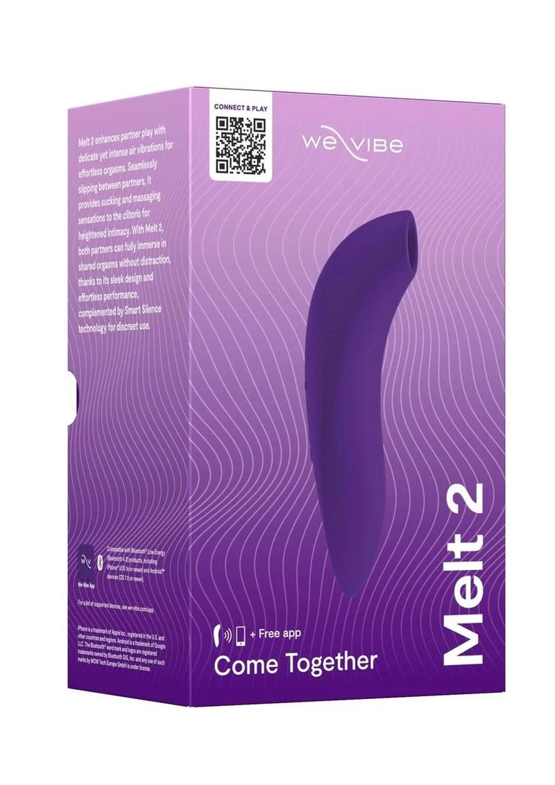 We-Vibe Melt 2 Rechargeable Silicone Couples Vibrator - Image 2