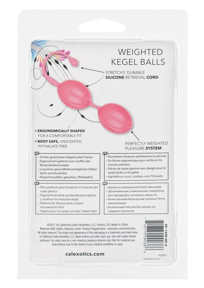 Weighted Kegel Balls Silicone with Retrieval Cord - Image 3