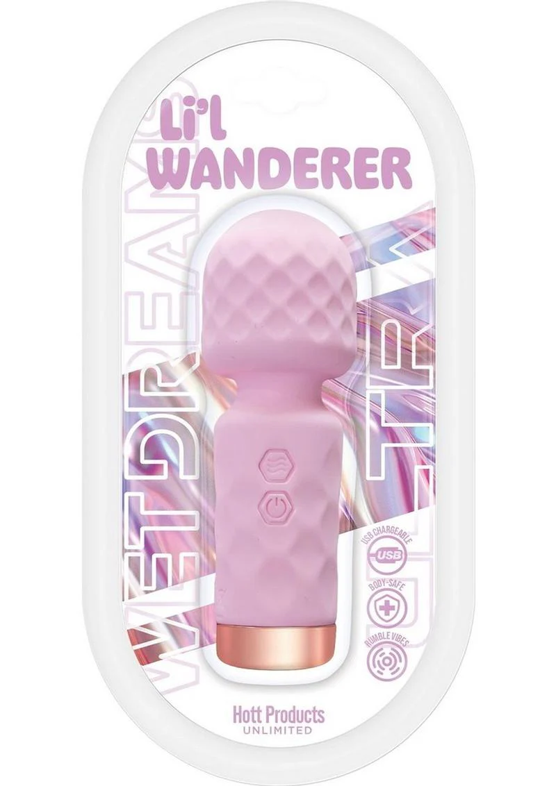 Wet Dreams Lil Wanderer Rechargeable Multi-Speed Mini Massage Wand - Image 2