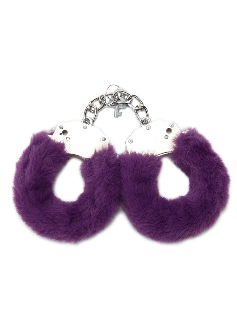 WhipSmart Furry Cuffs with Eye Mask - Image 6