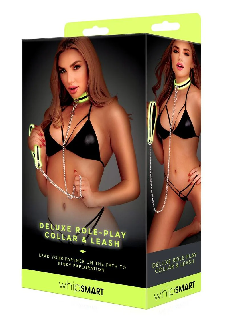 WhipSmart Glow In The Dark Deluxe Collar and Leash - Image 8