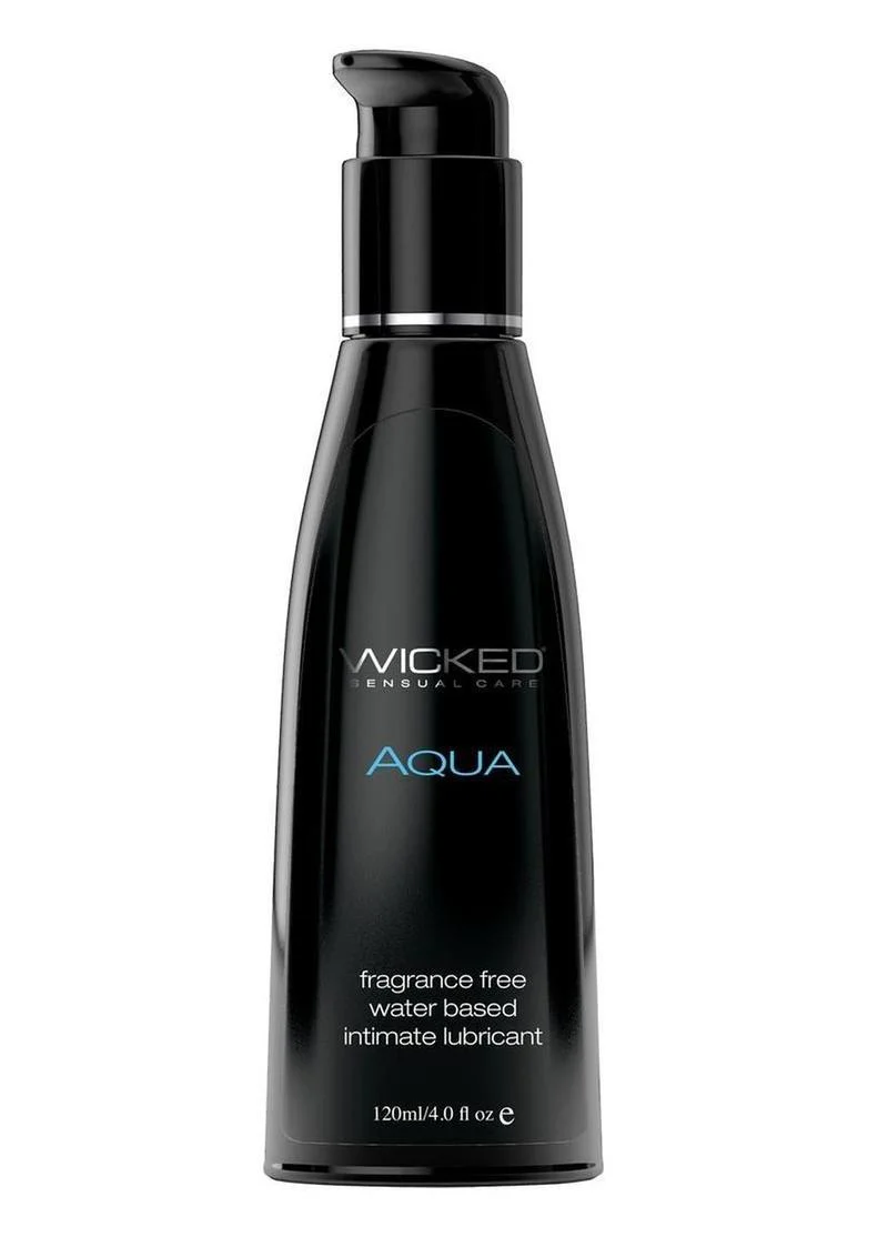 Wicked Aqua Water Based Lubricant Fragrance Free