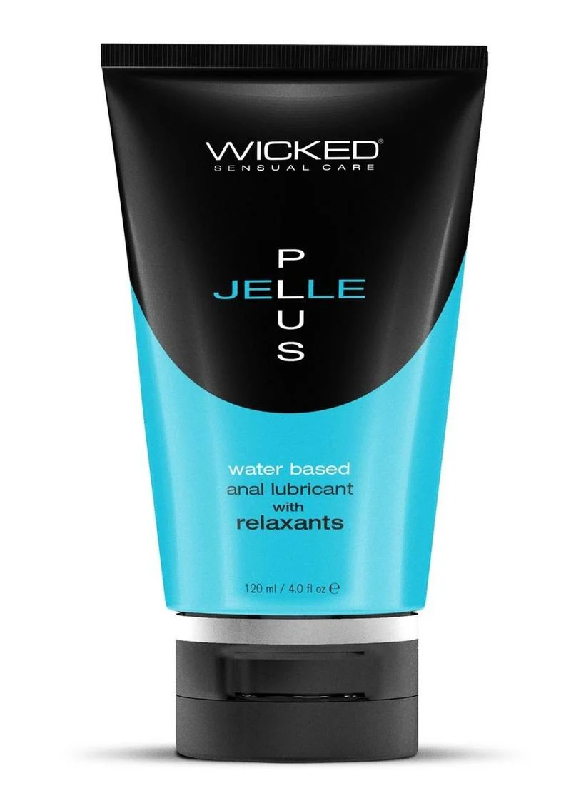 Wicked Jelle Plus Water Based Anal Lubricant with Relaxants - Image 4
