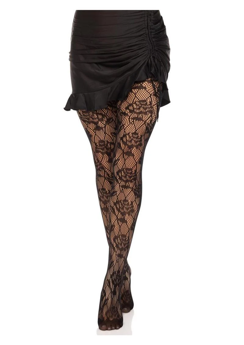 Wild Rose Net Tights - Image 4