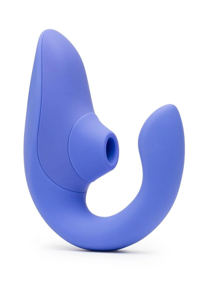 Womanizer Blend Rechargeable Silicone Vibrator with Clitoral Stimulator - Vibrant - Image 9