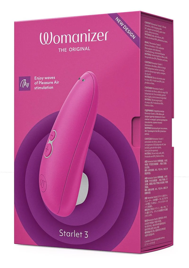 Womanizer Starlet 3 Rechargeable Silicone Clitoral Stimulator - Image 10