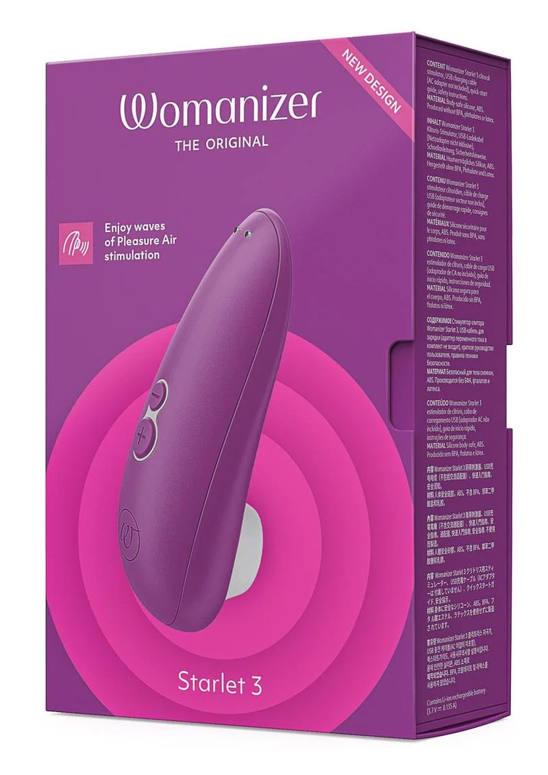 Womanizer Starlet 3 Rechargeable Silicone Clitoral Stimulator - Image 17