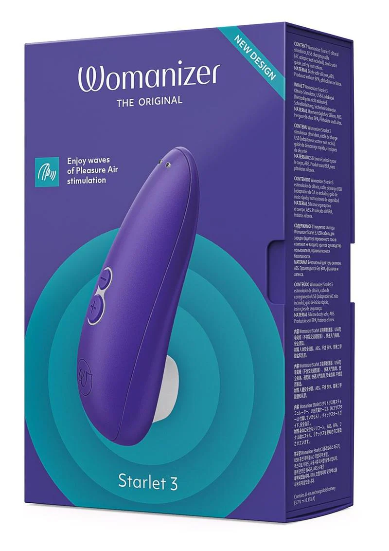 Womanizer Starlet 3 Rechargeable Silicone Clitoral Stimulator - Image 5