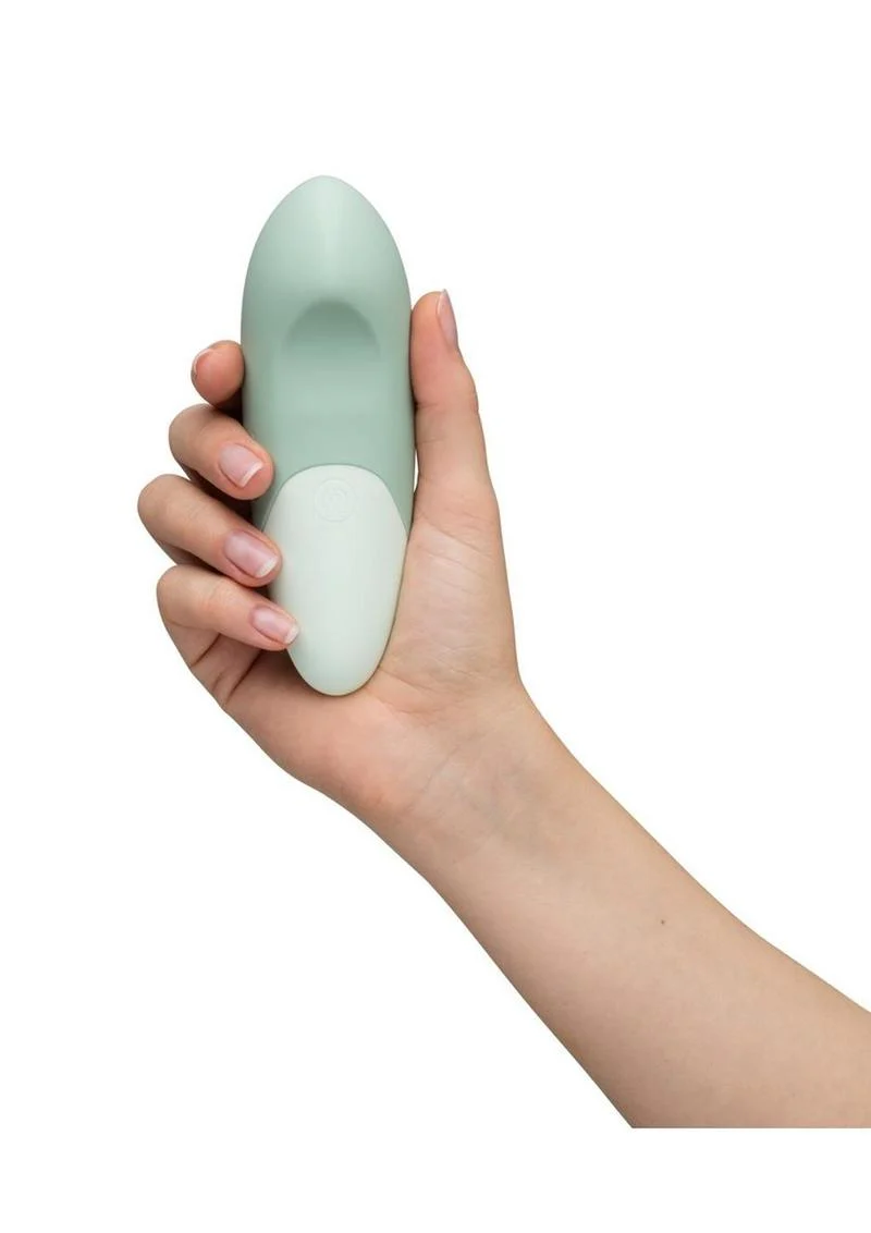 Womanizer Vibe Rechargeable Silicone Clitoral Vibrator - Sage - Image 3