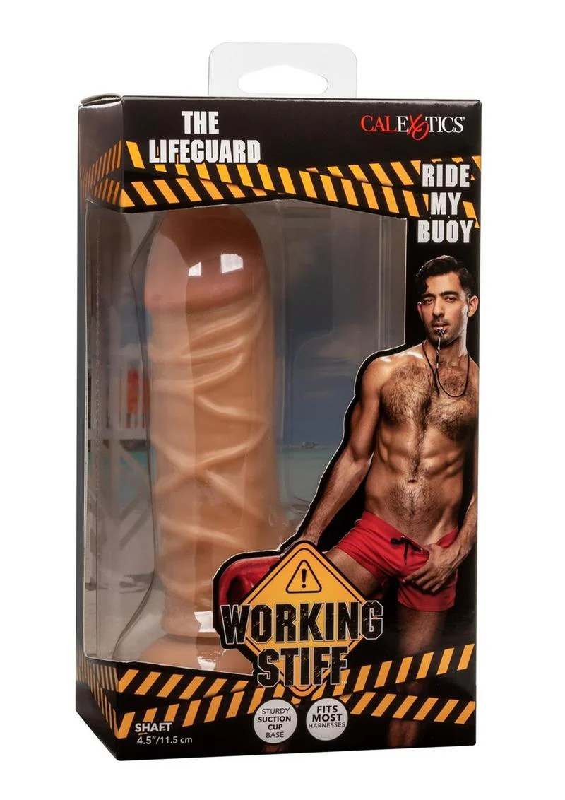 Working Stiff The Lifeguard Realistic Posable Dildo with Suction Cup - Image 4