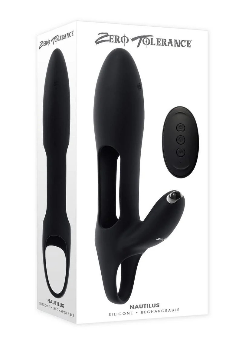 Zero Tolerance Nautilus Rechargeable Silicone Dual Cock Ring - Image 2