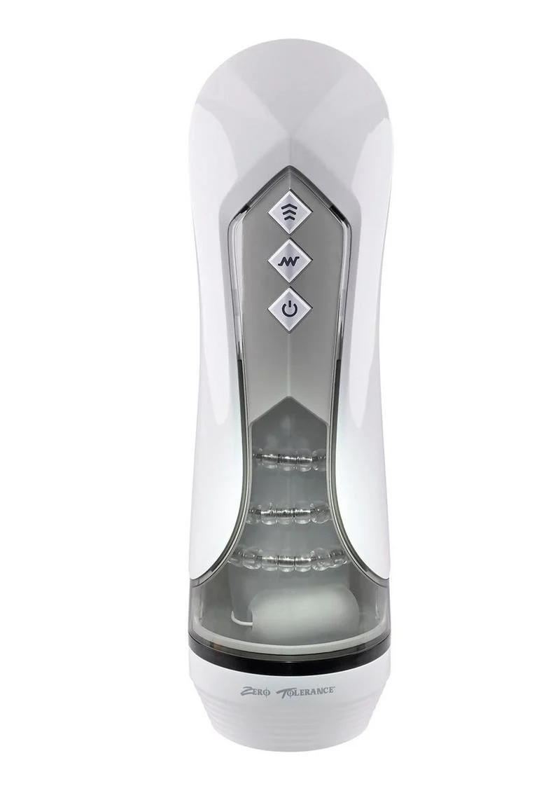 Zero Tolerance Stroking Buddy Rechargeable Thrusting Masturbator - Image 3