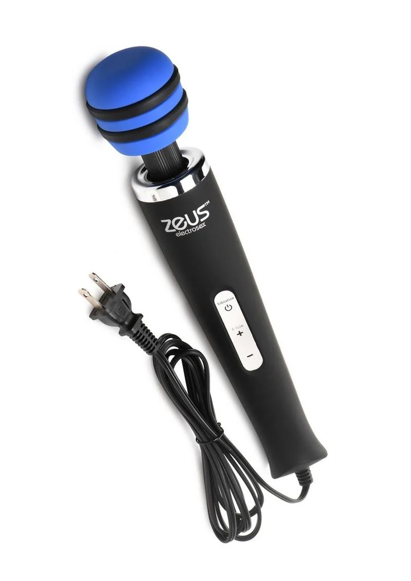 Zeus Electrosex E-Stim Vibrating Silicone Wand Massager - Image 4