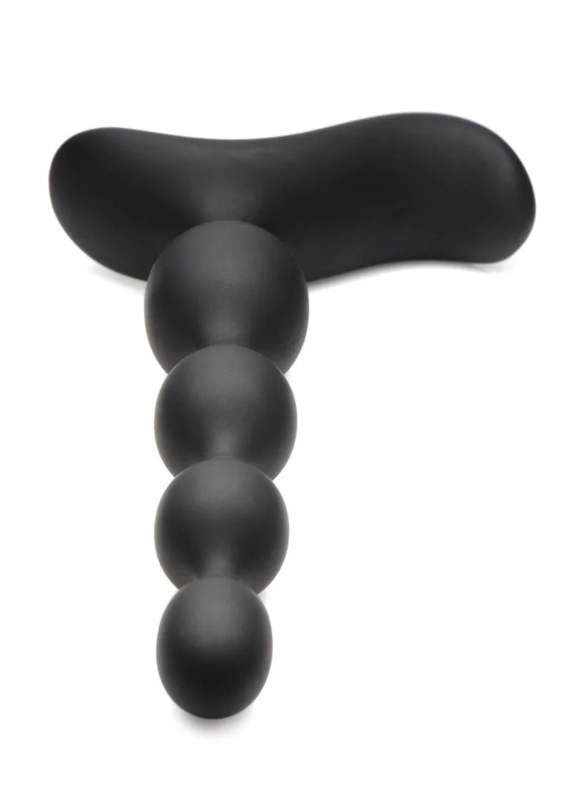 Zeus Shock Beads 80x Vibrating and E-Stim Rechargeable Silicone Anal Beads with Remote Control - Image 4